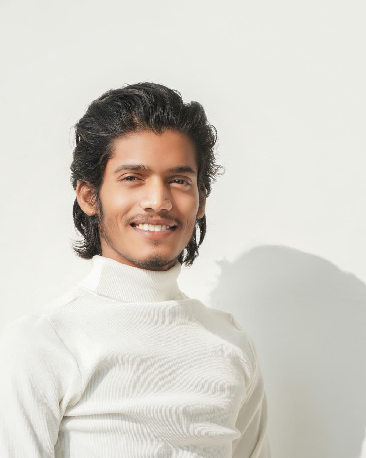 Portrait of a smiling young man